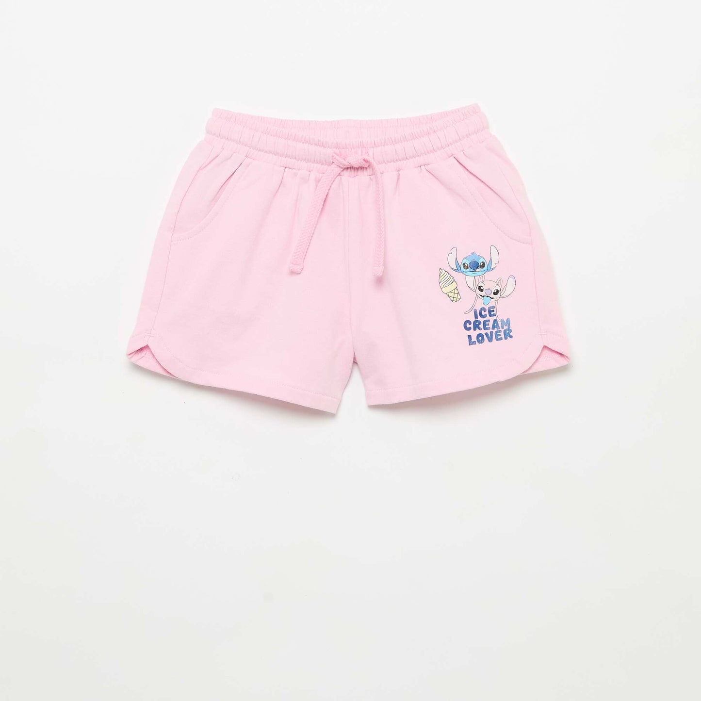 Lot de 2 shorts 'Disney' en molleton non gratté ROSE