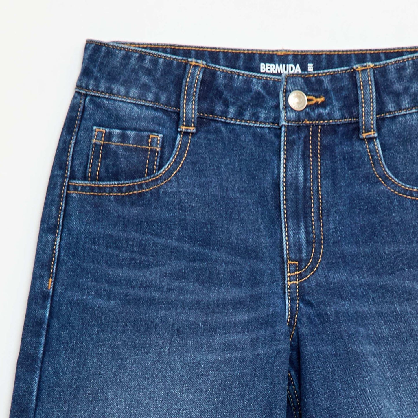 Bermuda en jean BLEU