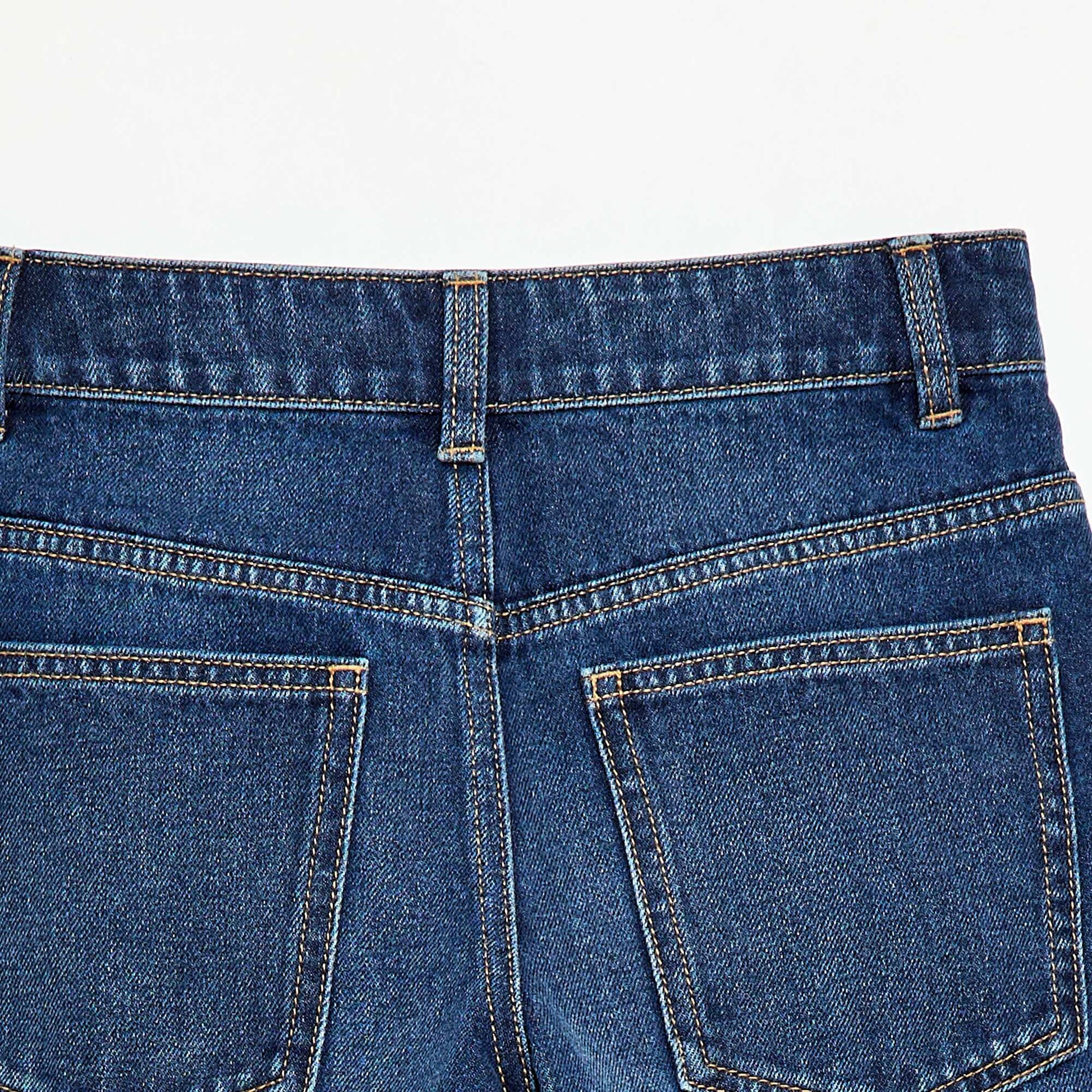 Bermuda en jean BLEU