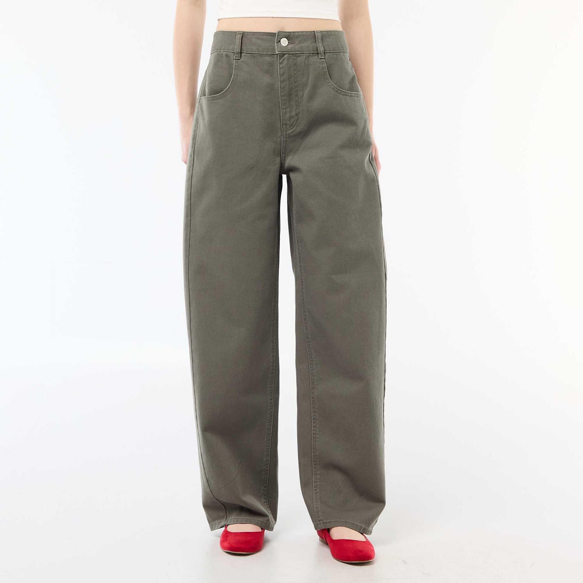 Pantalon ballon fit KAKI