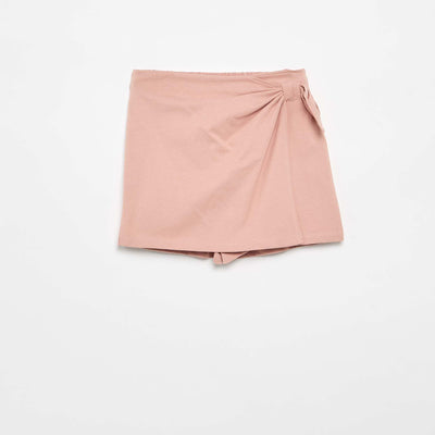 Jupe avec nœud fantaisie ROSE