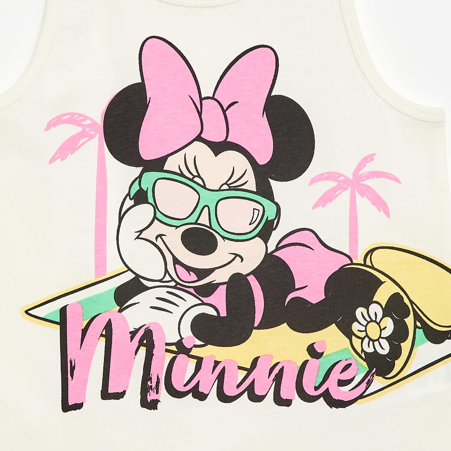 Débardeur 'Minnie' 'Disney' imprimé BLANC