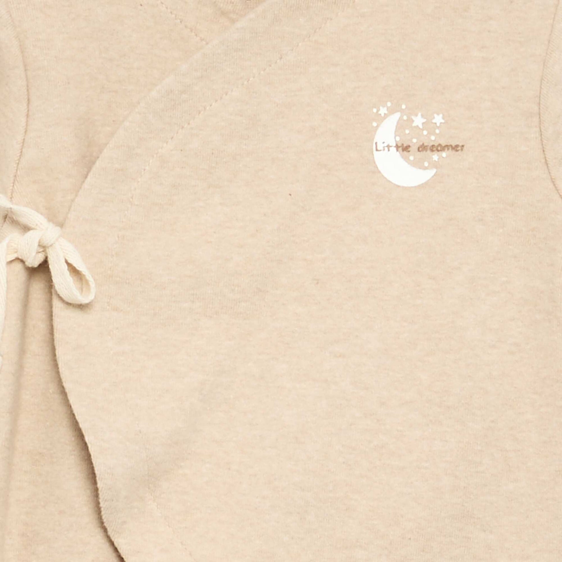 Pyjama dors bien sans pieds BEIGE