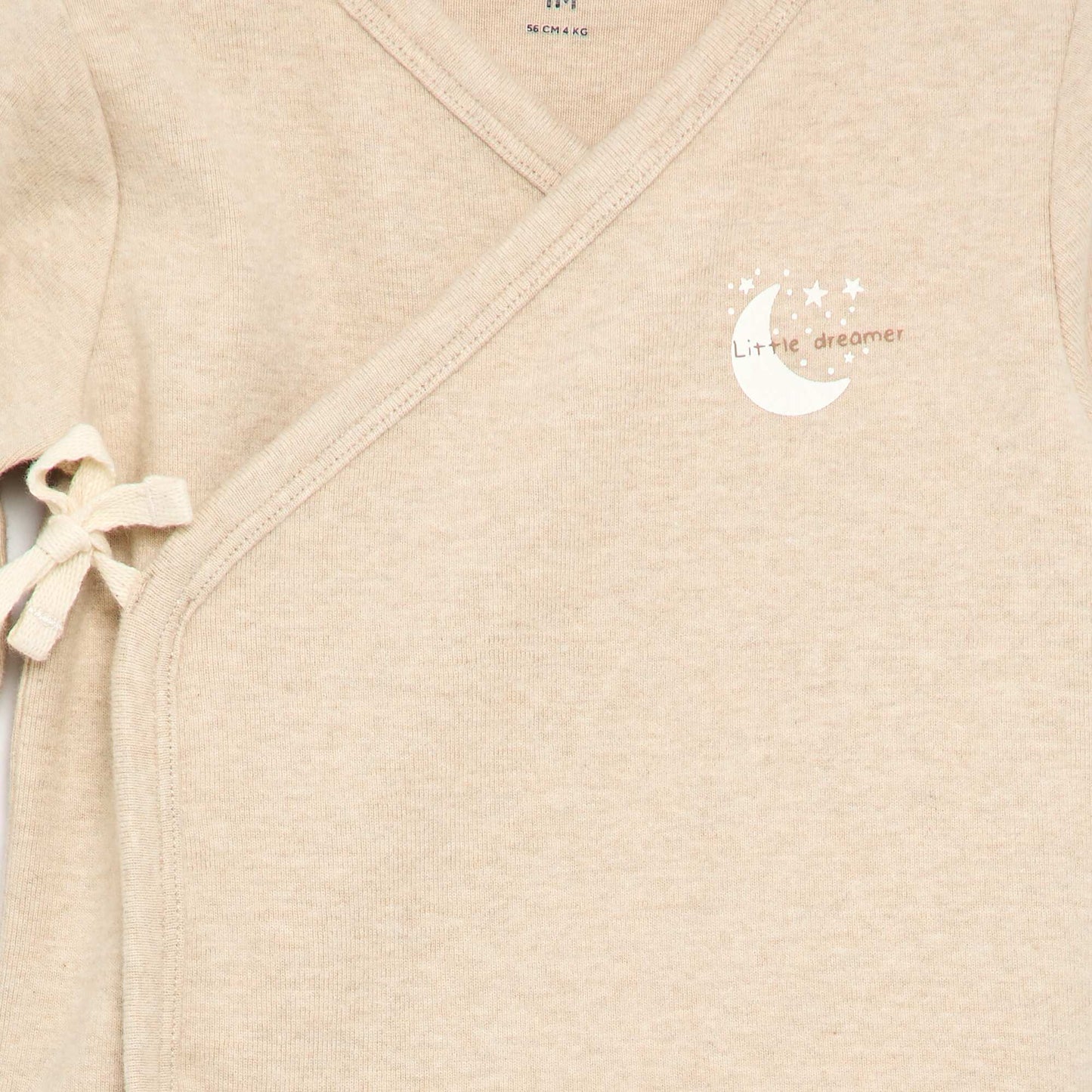 Ensemble pyjama en coton - 2 pièces BEIGE
