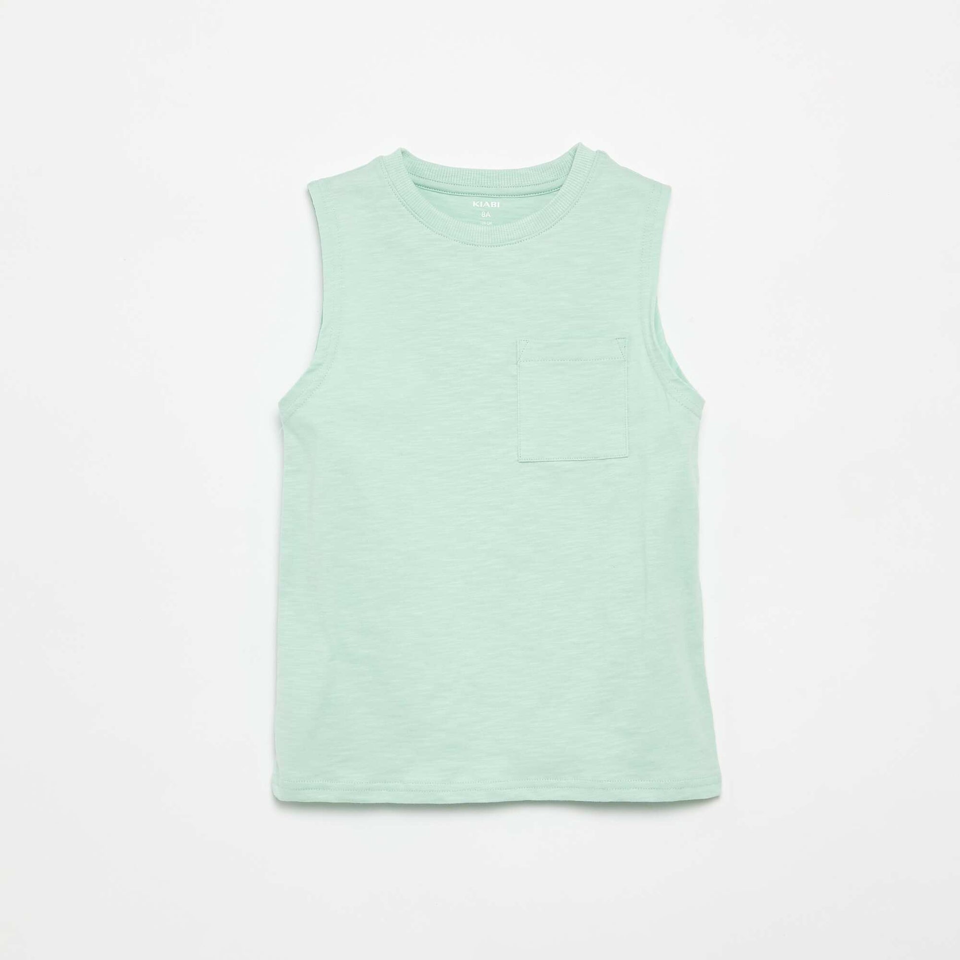 Lot de 2 débardeurs avec poche poitrine VERT