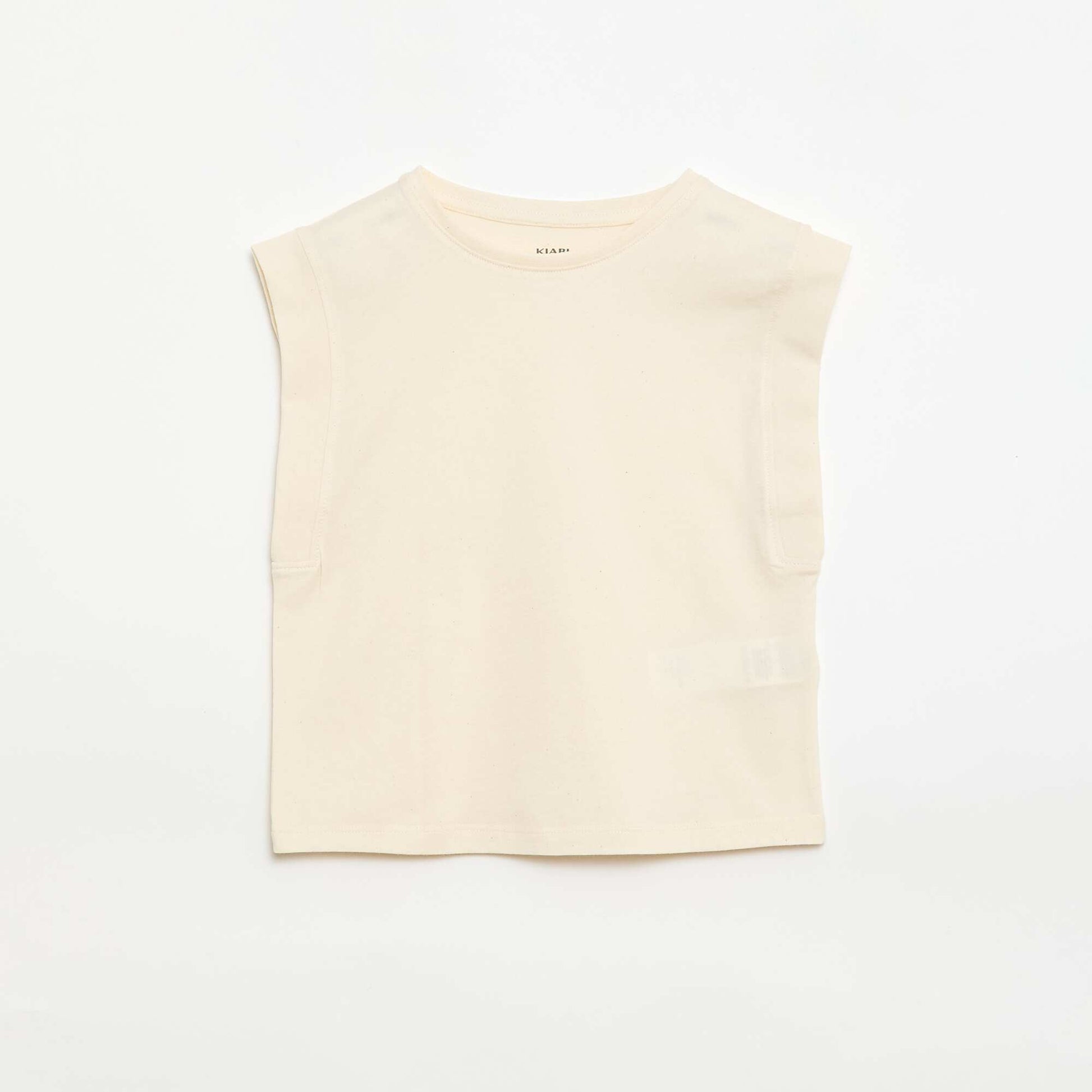 Lot de 2 débardeurs uni ROSE