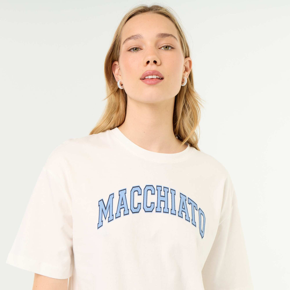 Ensemble de pyjama en coton - T-shirt + pantalon BLEU