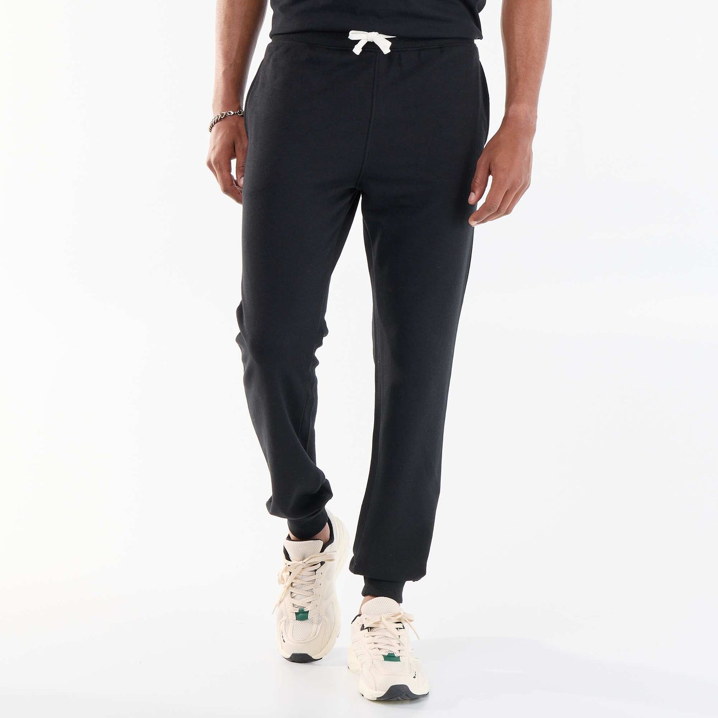 Pantalon jogging en French Terry NOIR