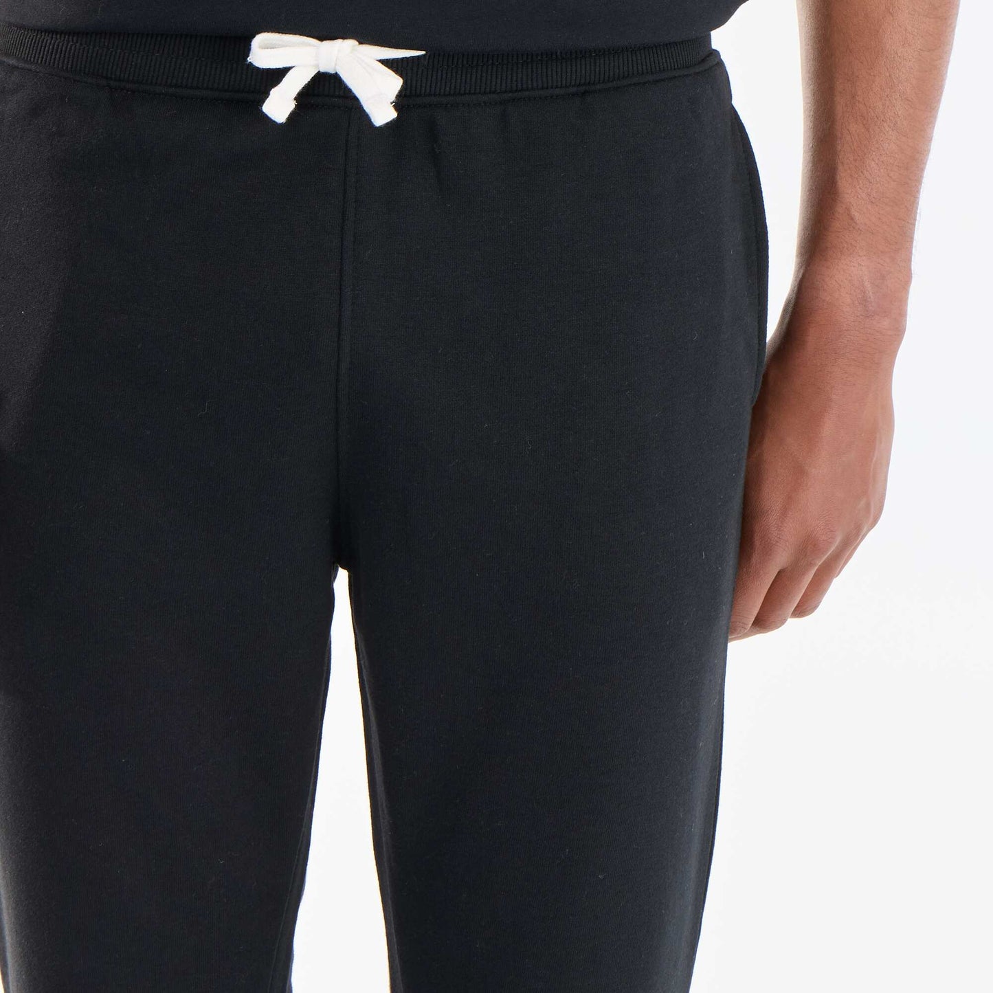 Pantalon jogging en French Terry NOIR
