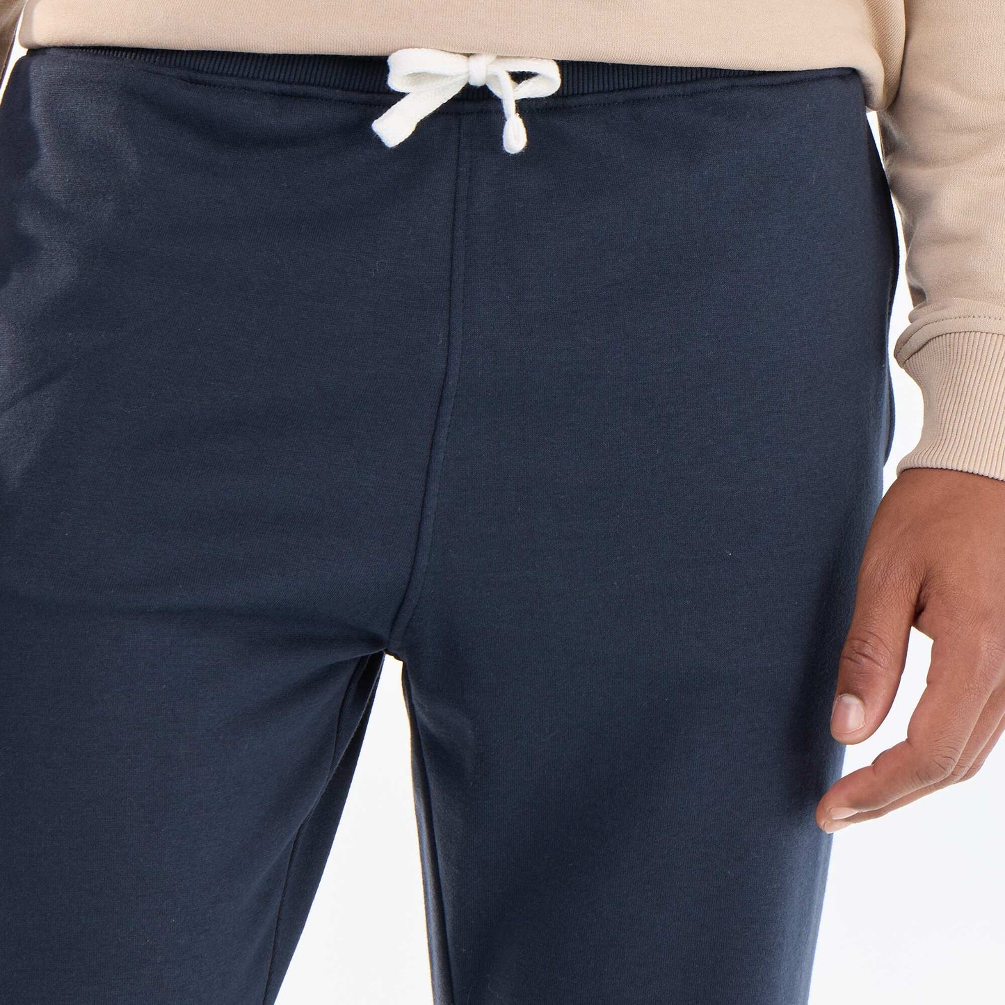 Pantalon jogging en French Terry BLEU