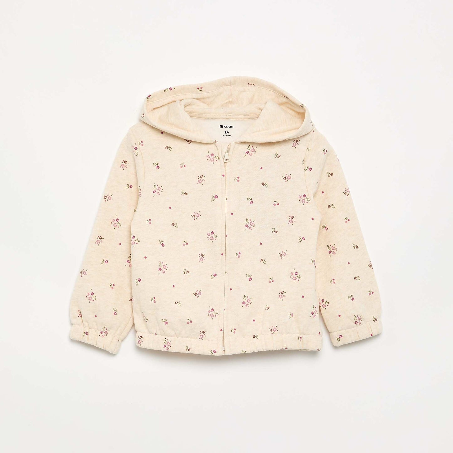 Sweat à capuche imprimé BEIGE