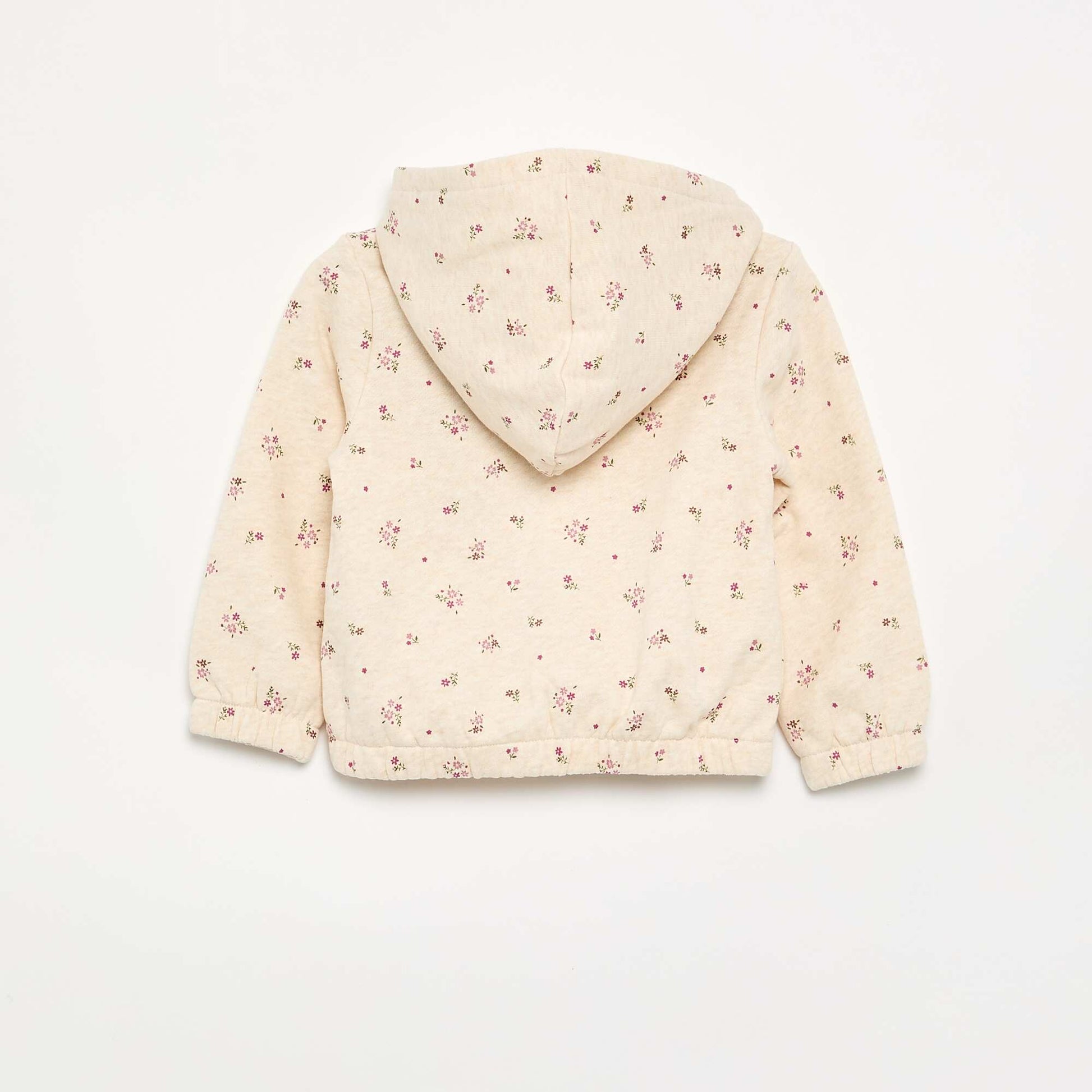 Sweat à capuche imprimé BEIGE