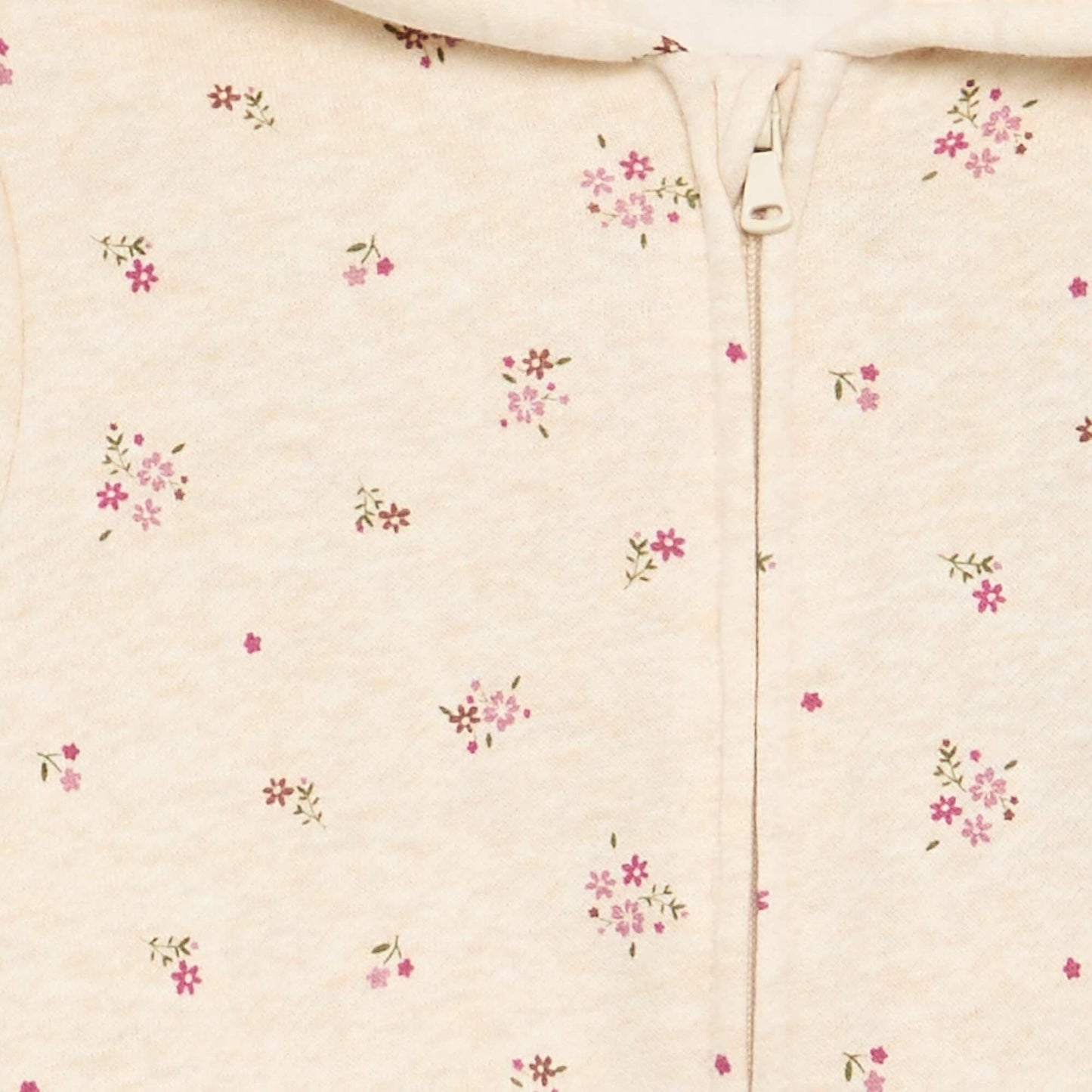 Sweat à capuche imprimé BEIGE