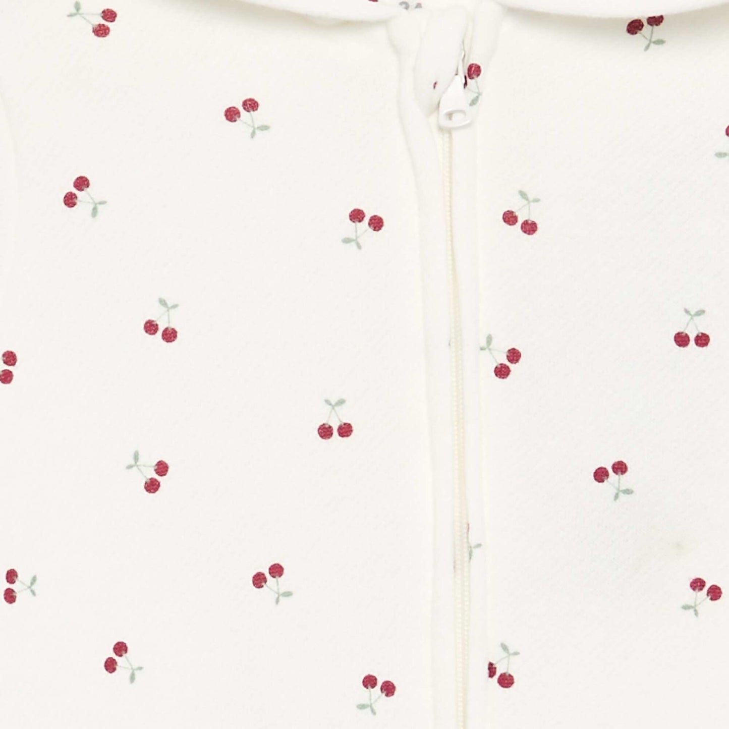 Sweat à capuche imprimé BLANC