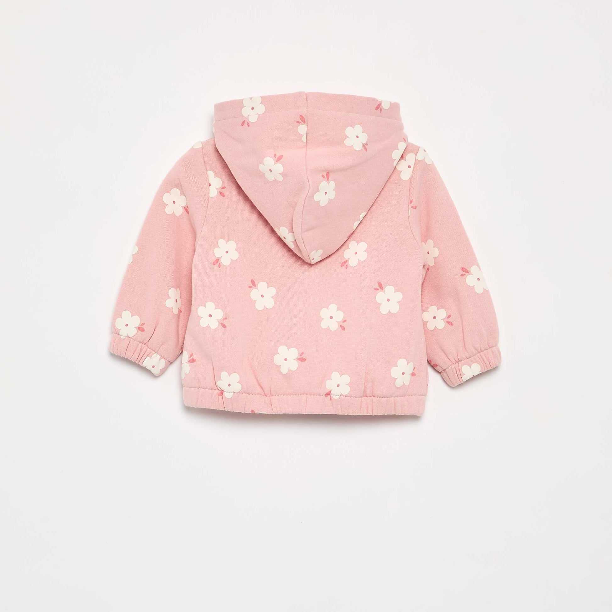 Sweat à capuche imprimé ROSE