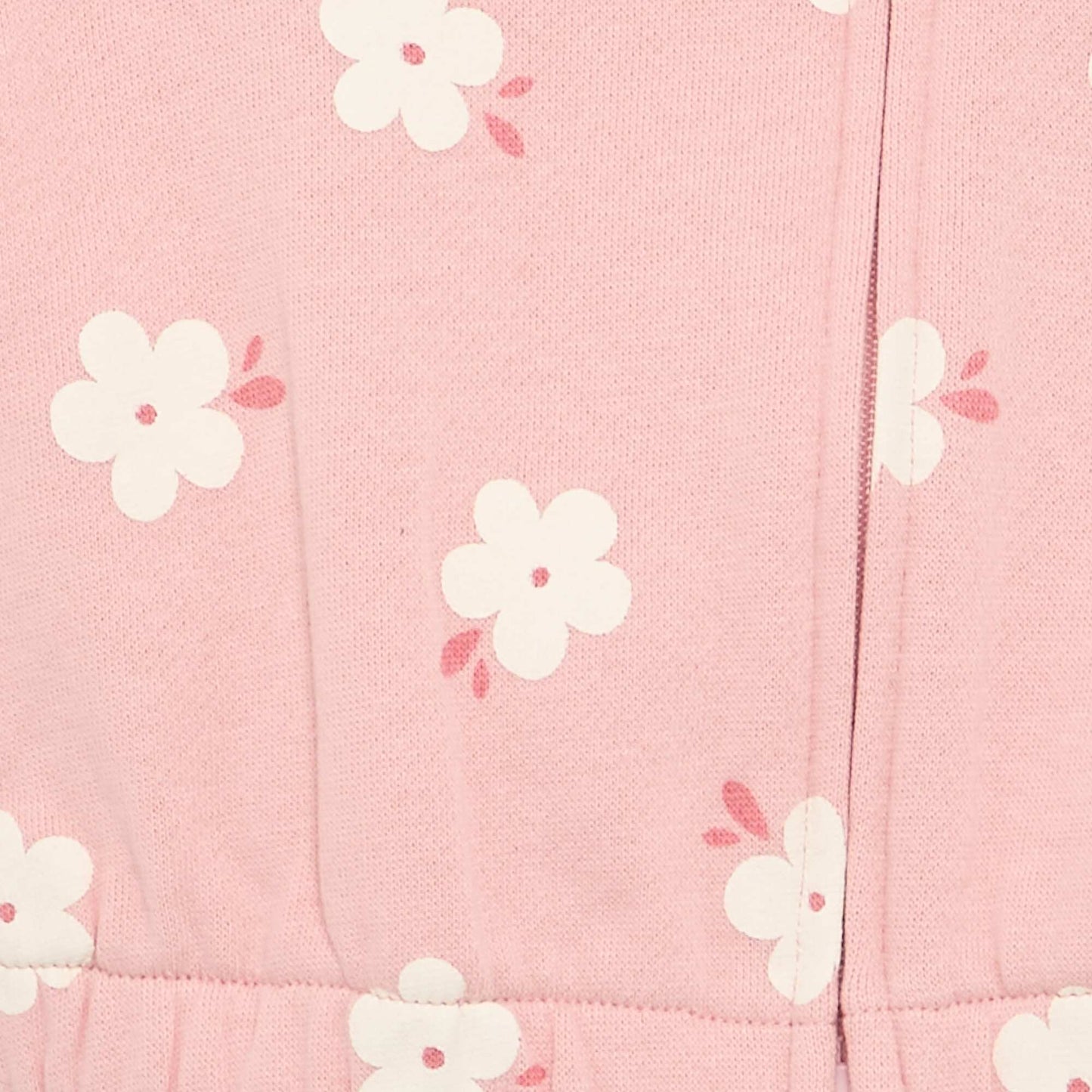 Sweat à capuche imprimé ROSE