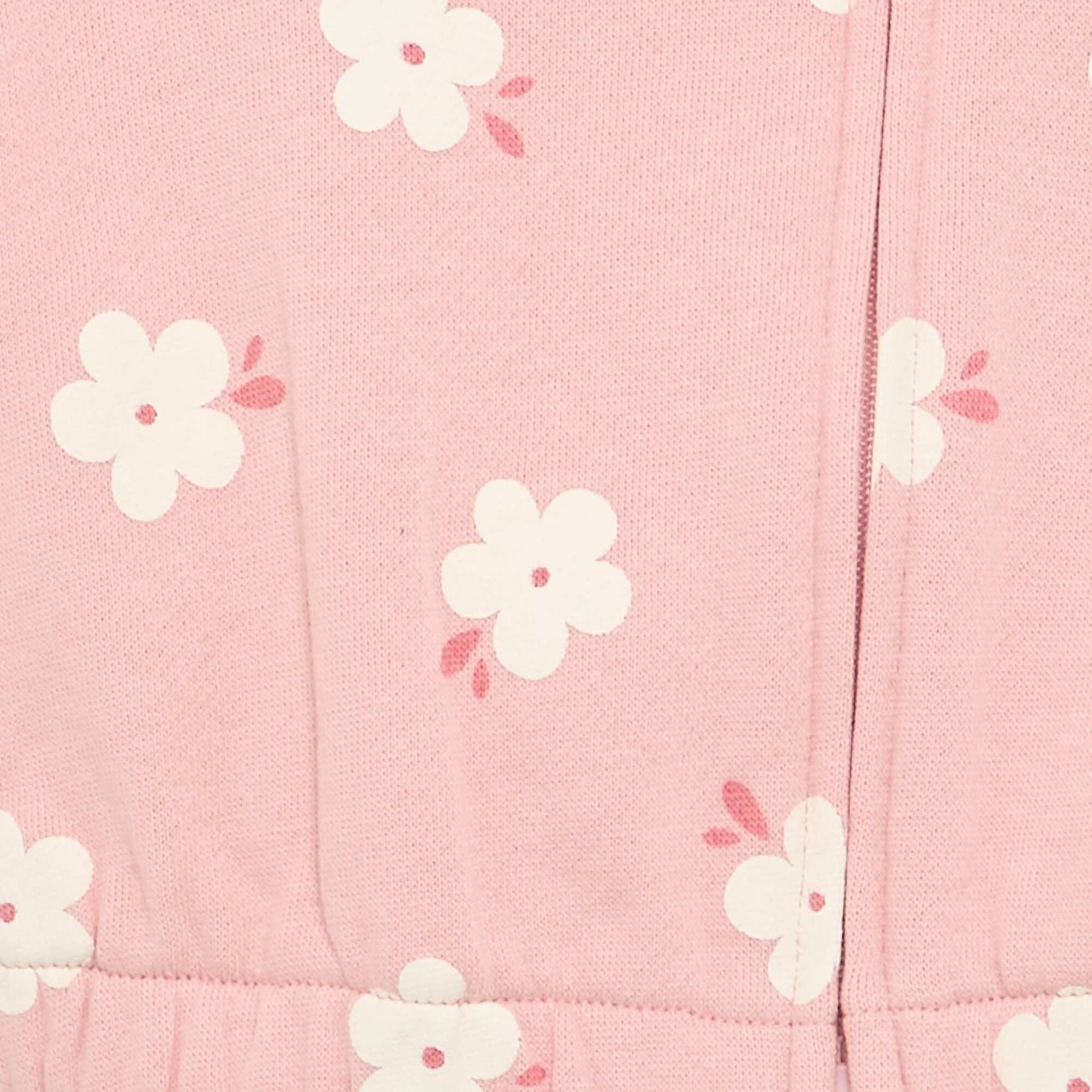 Sweat à capuche imprimé ROSE
