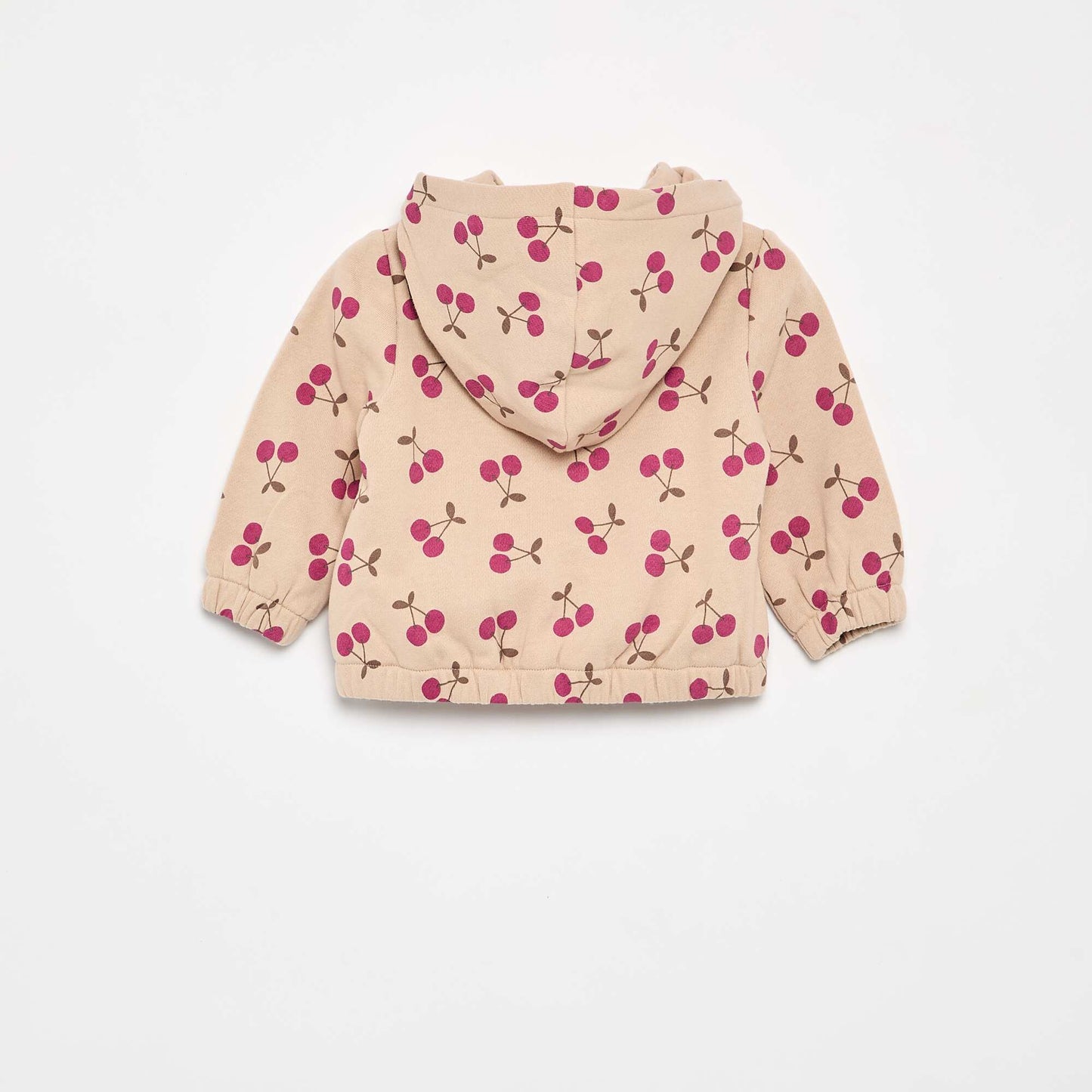Sweat à capuche imprimé BEIGE