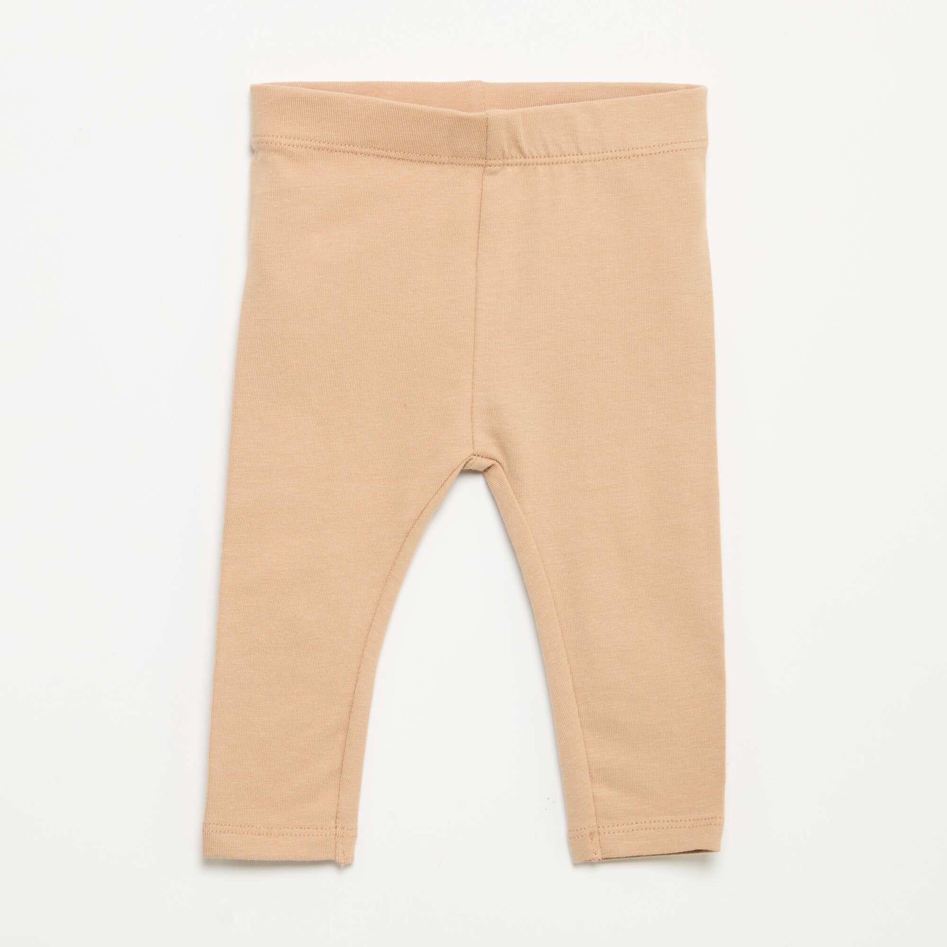 Lot de 3 leggings unis en jersey NOIR