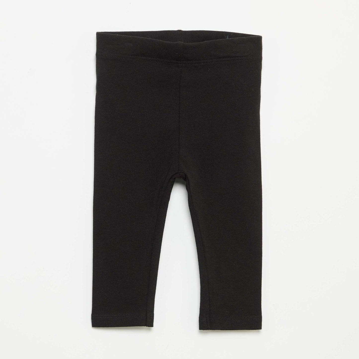 Lot de 3 leggings unis en jersey NOIR