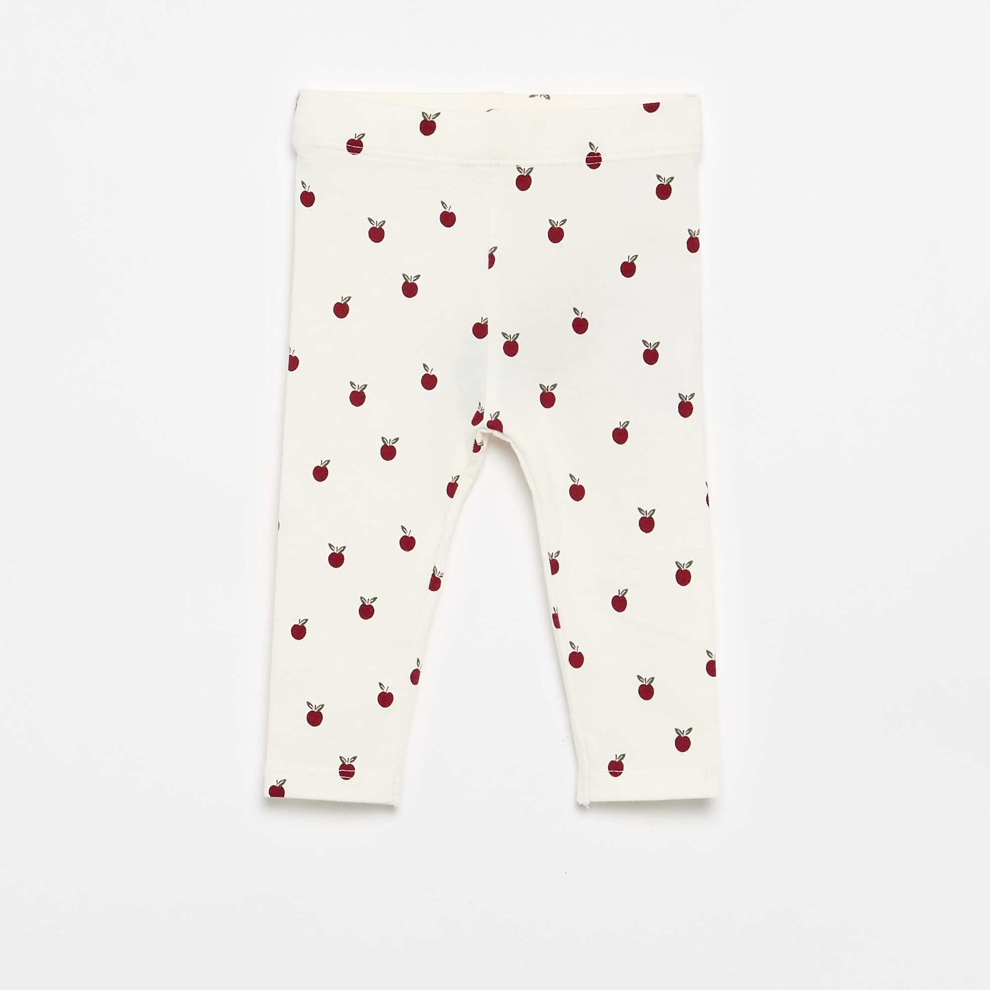 Lot de 2 leggings longs BLANC