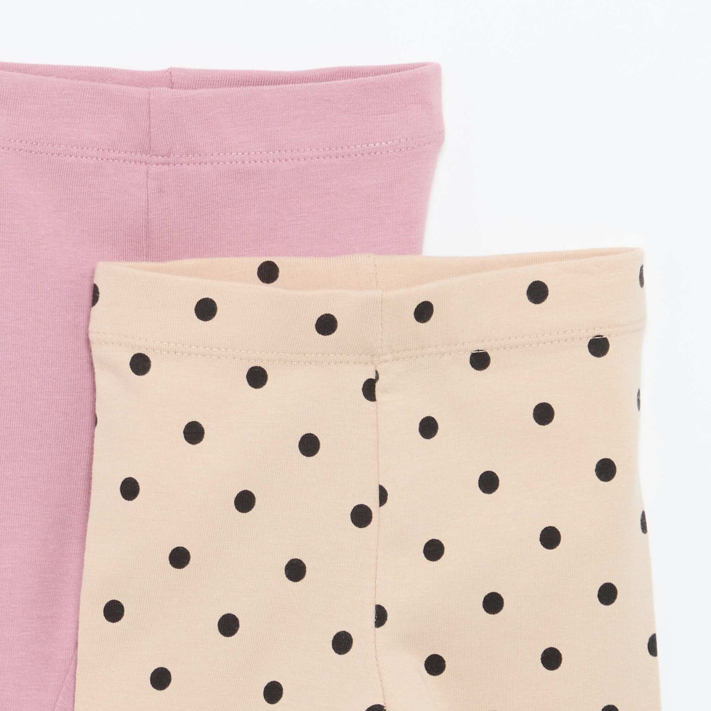 Lot de 2 leggings longs BEIGE