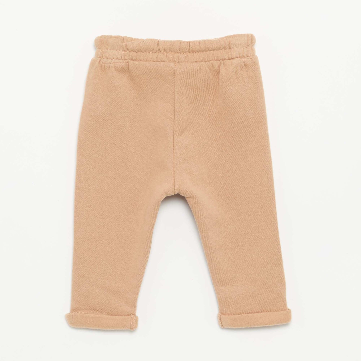 Lot de 2 pantalons forme sarouel en molleton BEIGE