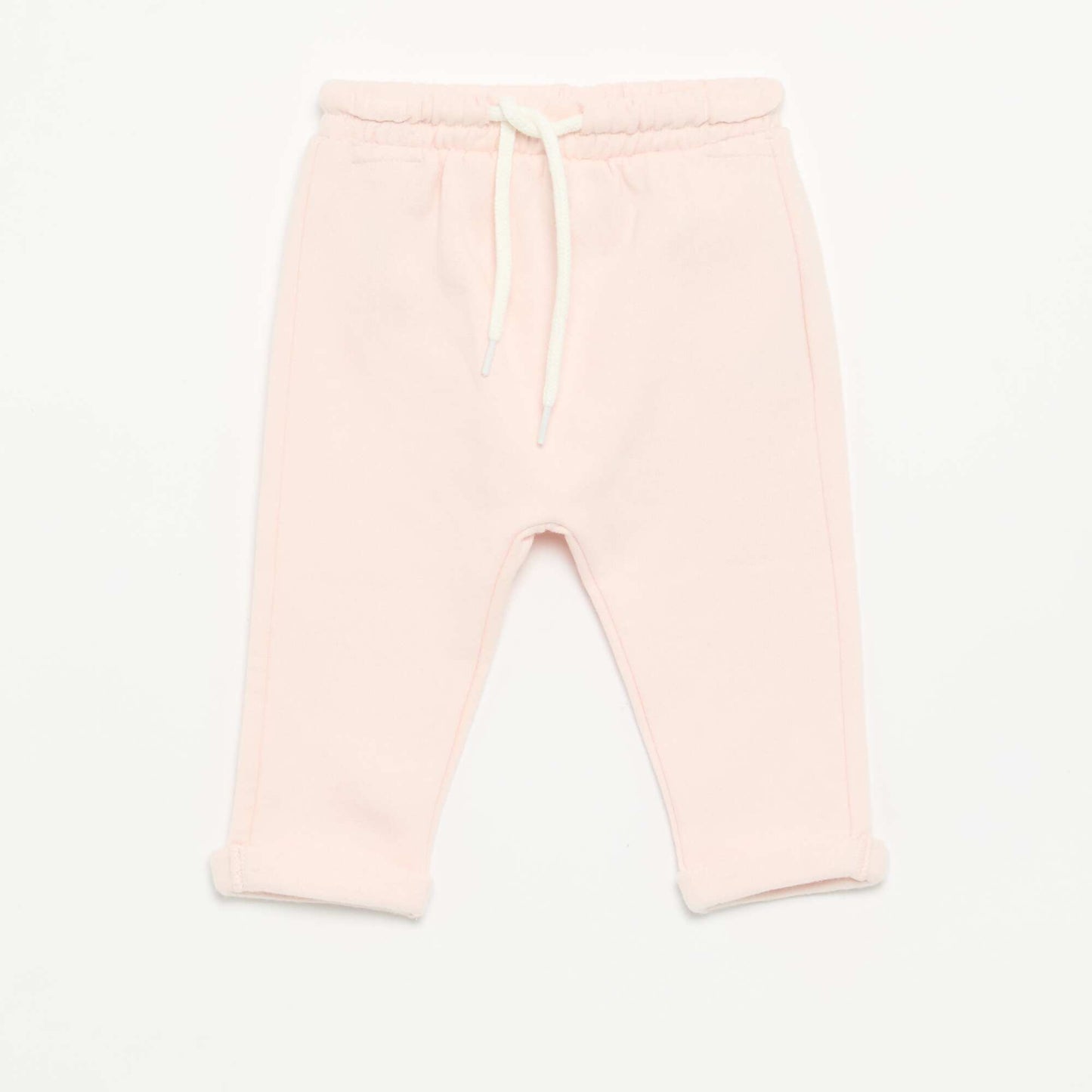 Lot de 2 pantalons forme sarouel en molleton ROSE