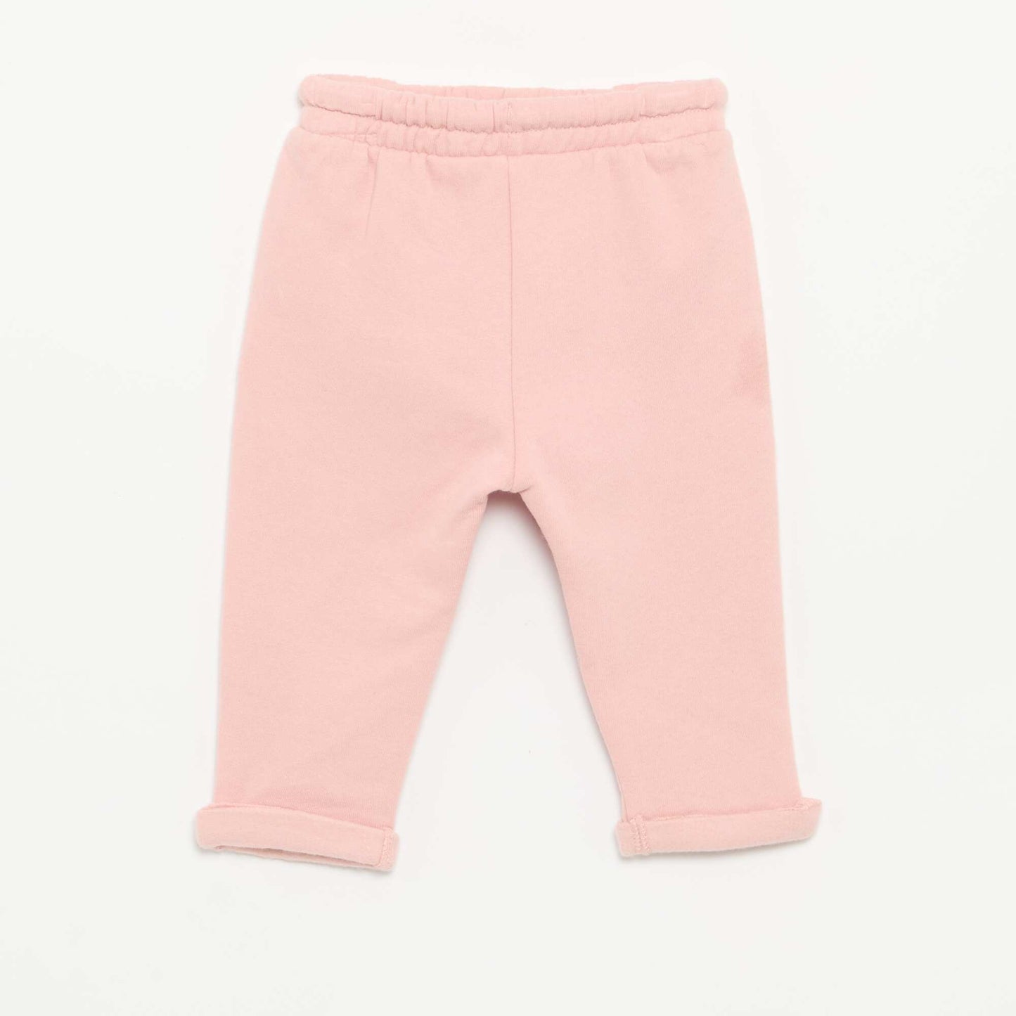 Lot de 2 pantalons forme sarouel en molleton ROSE