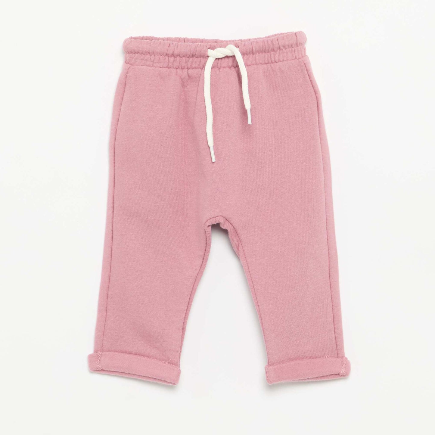 Lot de 2 pantalons forme sarouel en molleton VIOLET