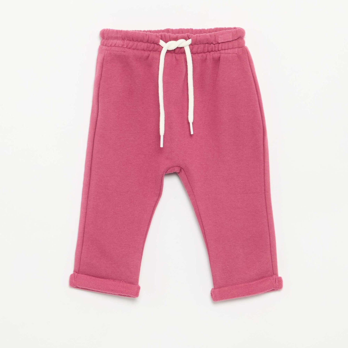 Lot de 2 pantalons forme sarouel en molleton VIOLET