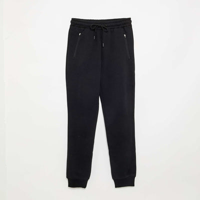 Jogging basique uni NOIR