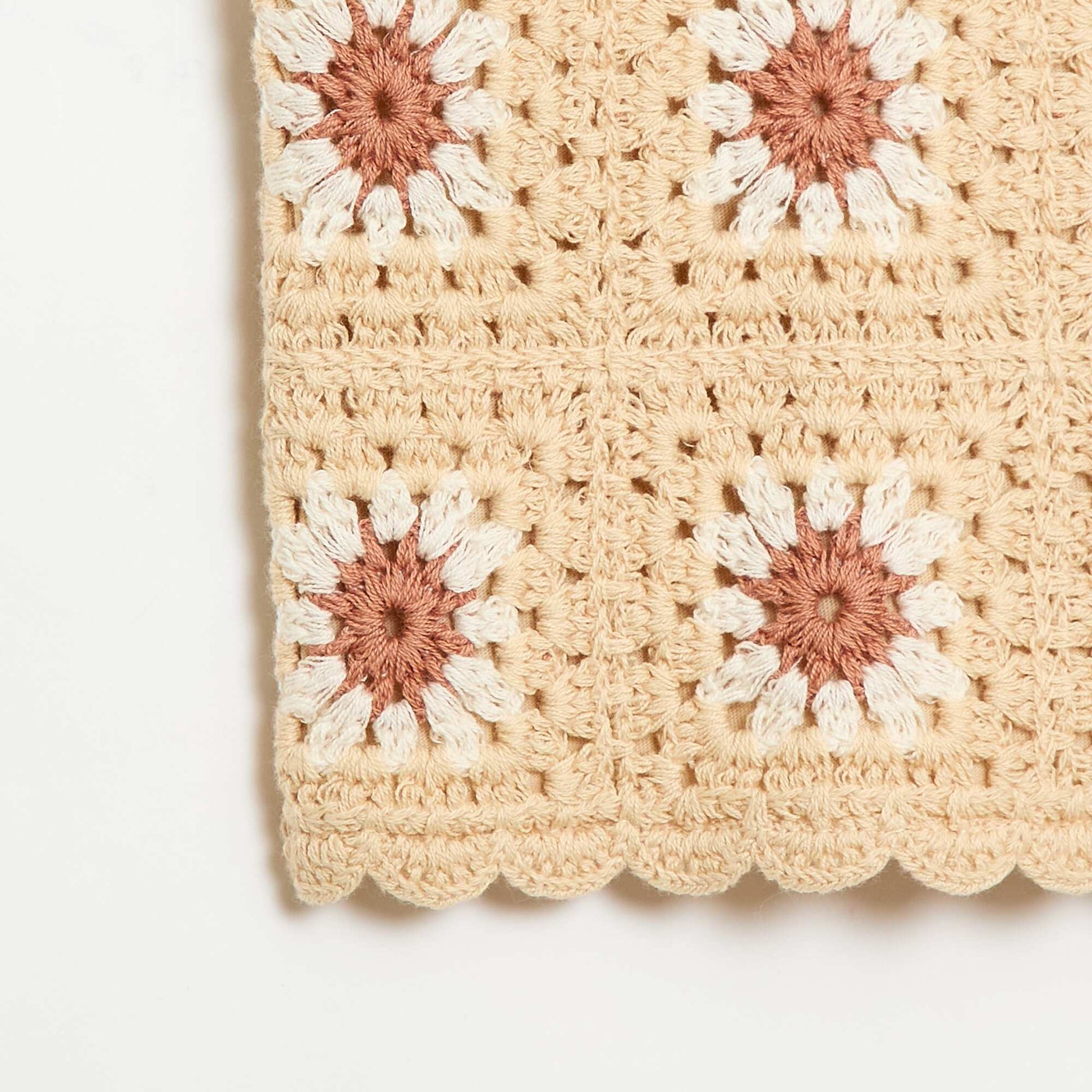 Débardeur en crochet BEIGE