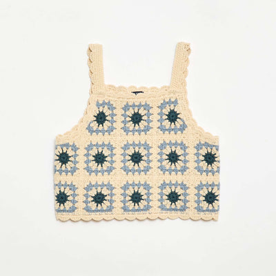 Débardeur en crochet BEIGE