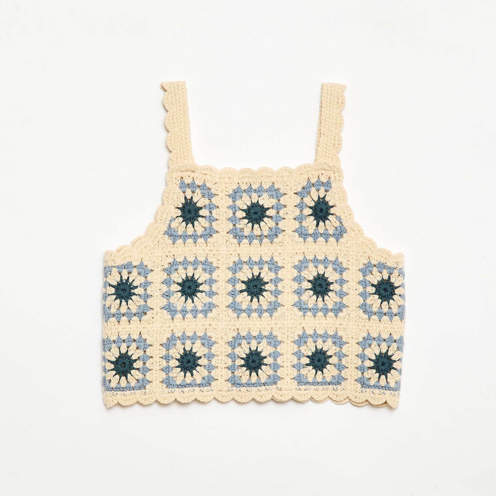 Débardeur en crochet BEIGE