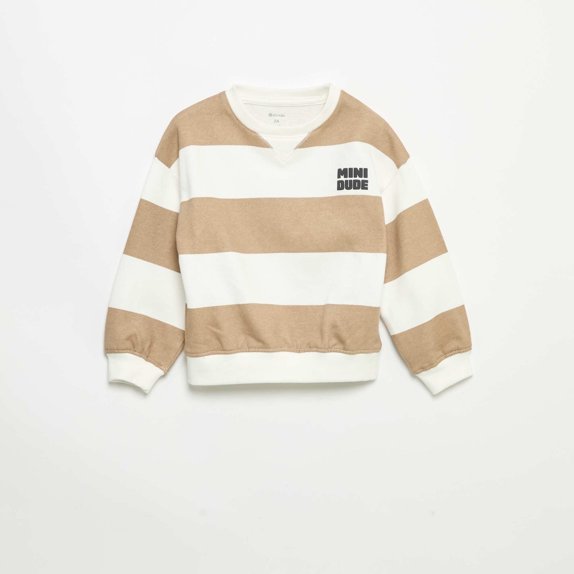Sweat en French Terry BEIGE