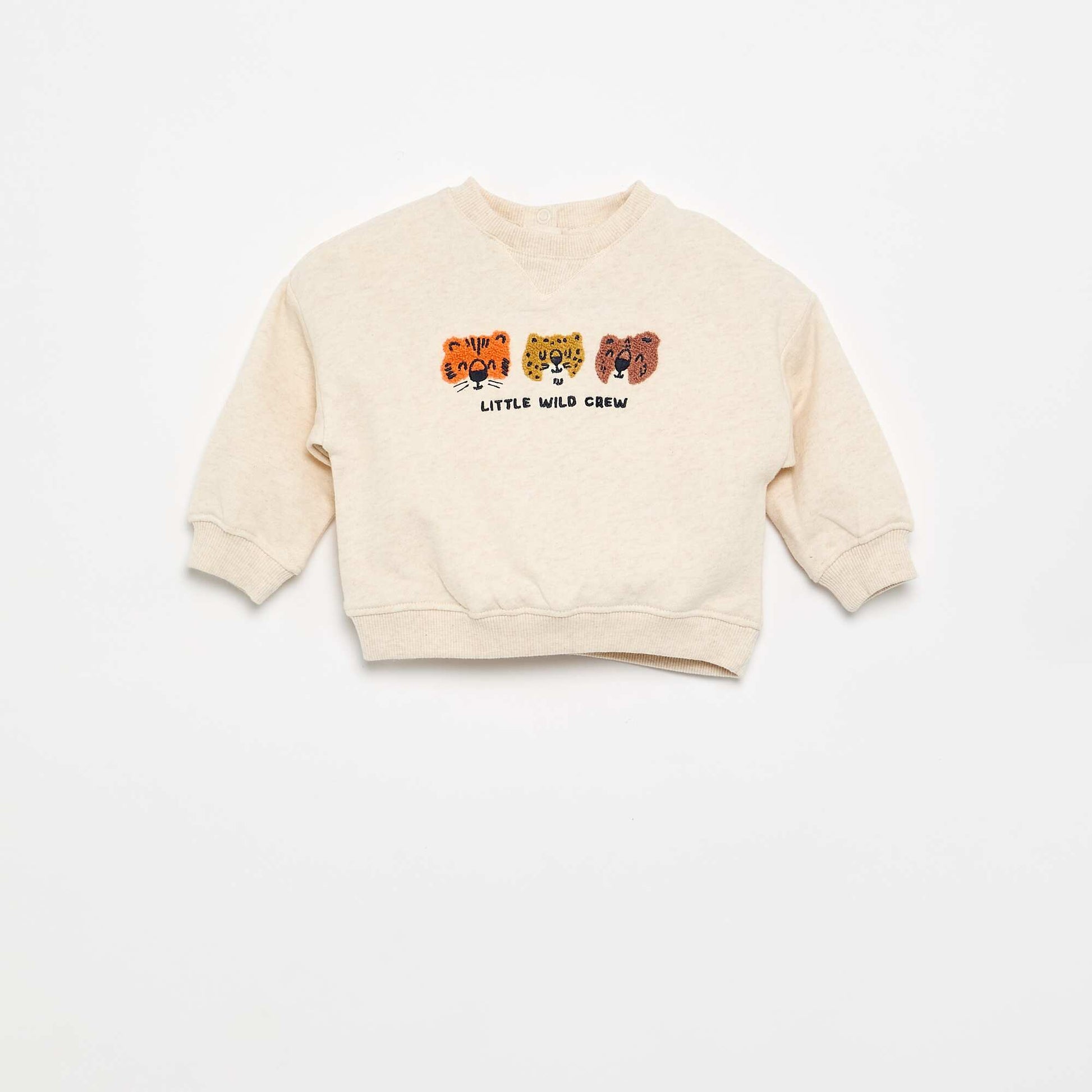 Sweat en French Terry BEIGE