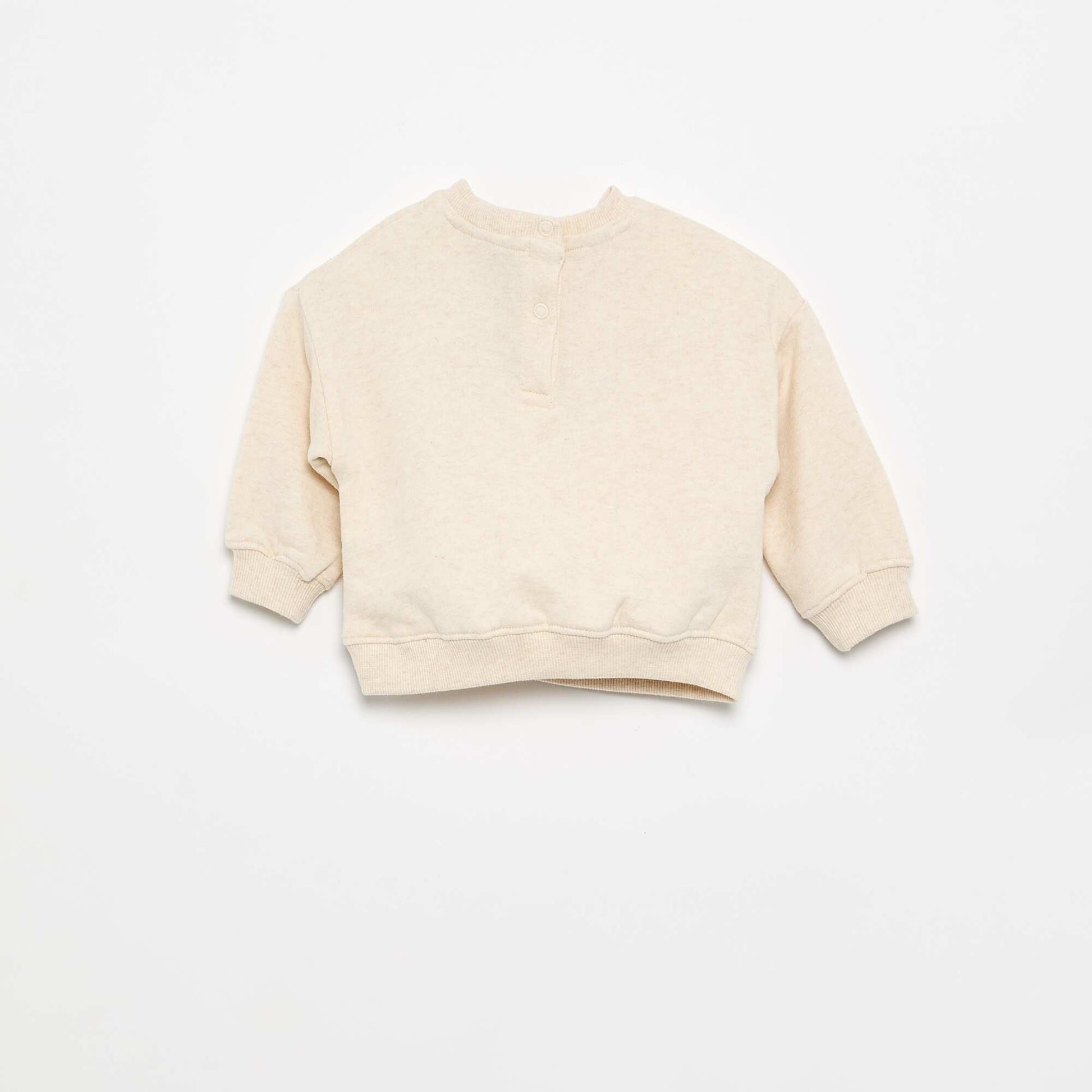 Sweat en French Terry BEIGE