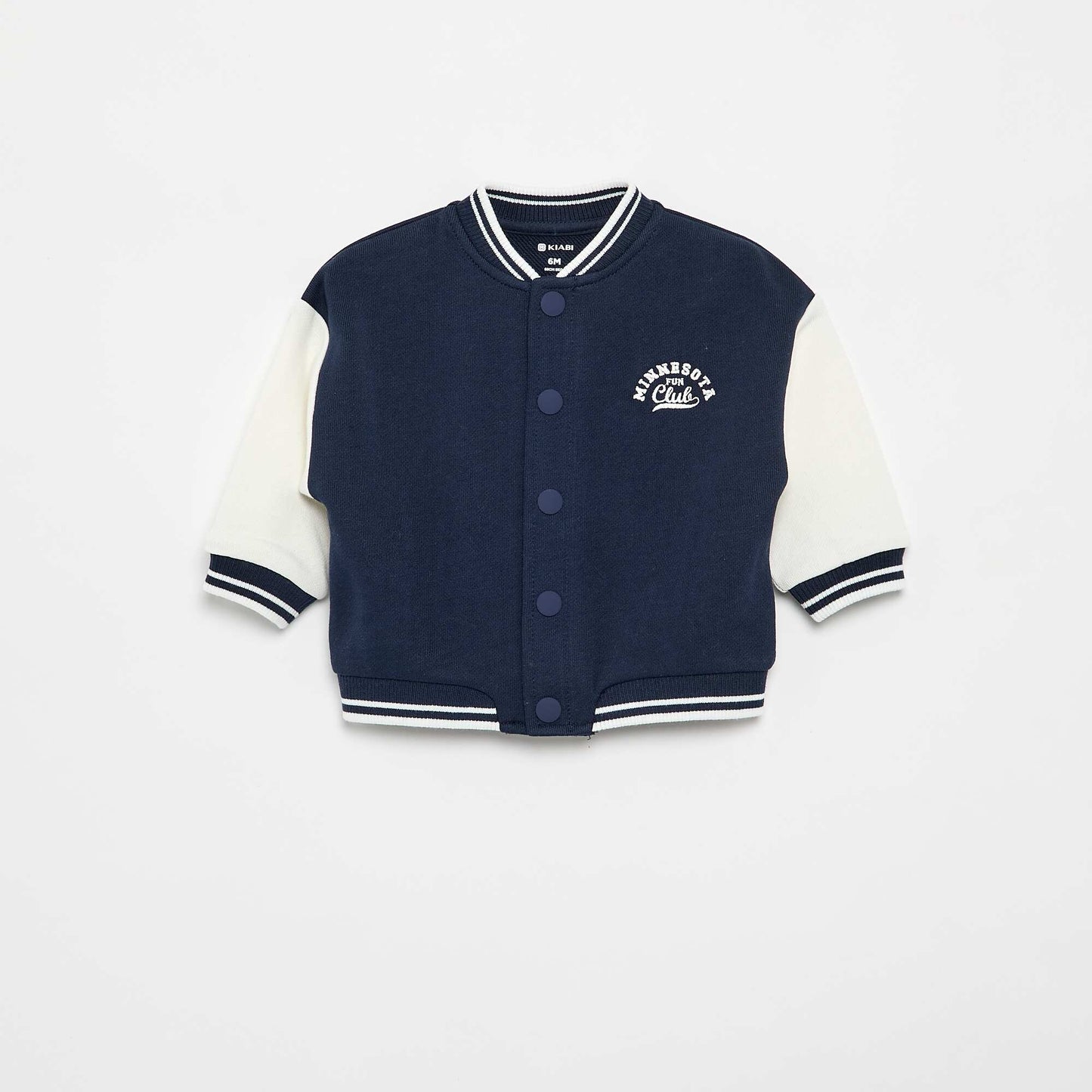Blouson style campus américain BLEU