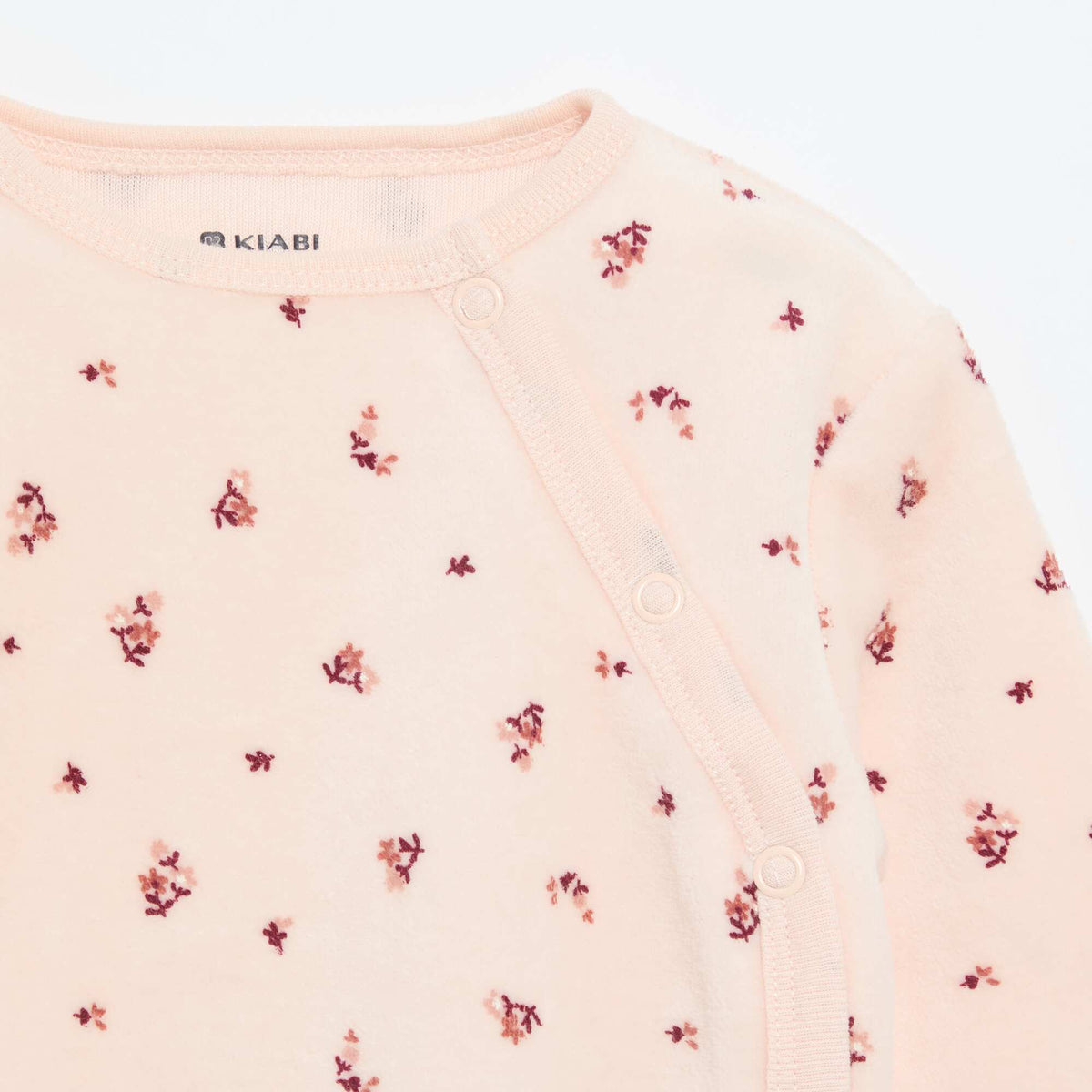 Pyjama 2 pièces en velours ROSE
