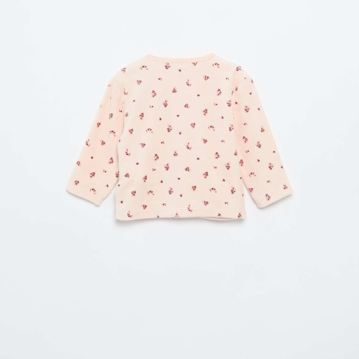 Pyjama 2 pièces en velours ROSE