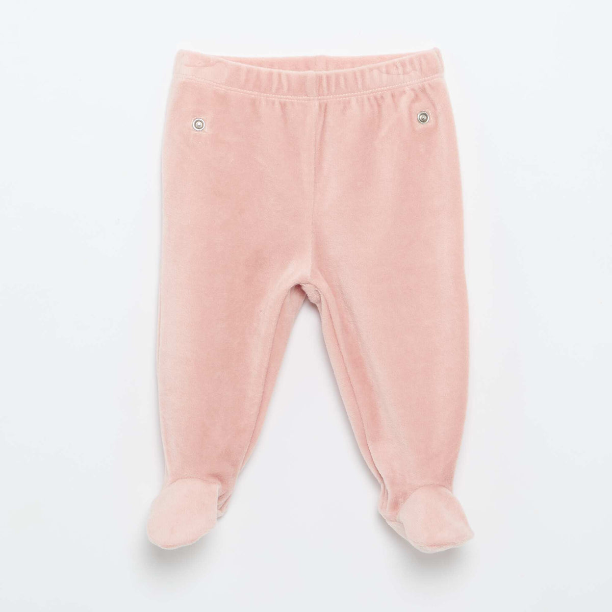 Pyjama 2 pièces en velours ROSE