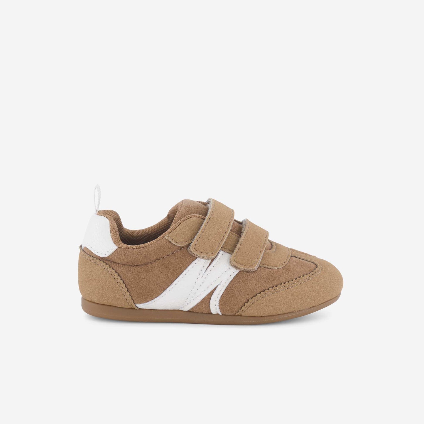 Baskets basses bicolores BEIGE