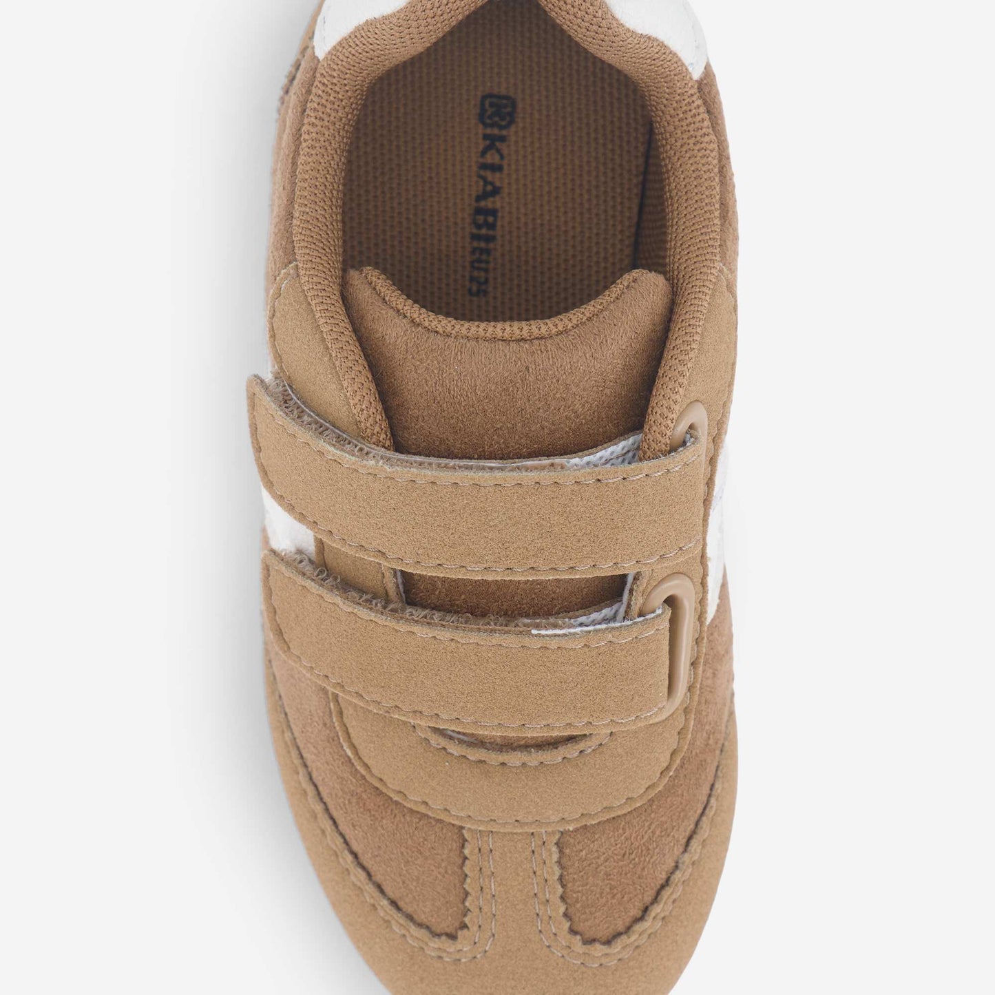 Baskets basses bicolores BEIGE