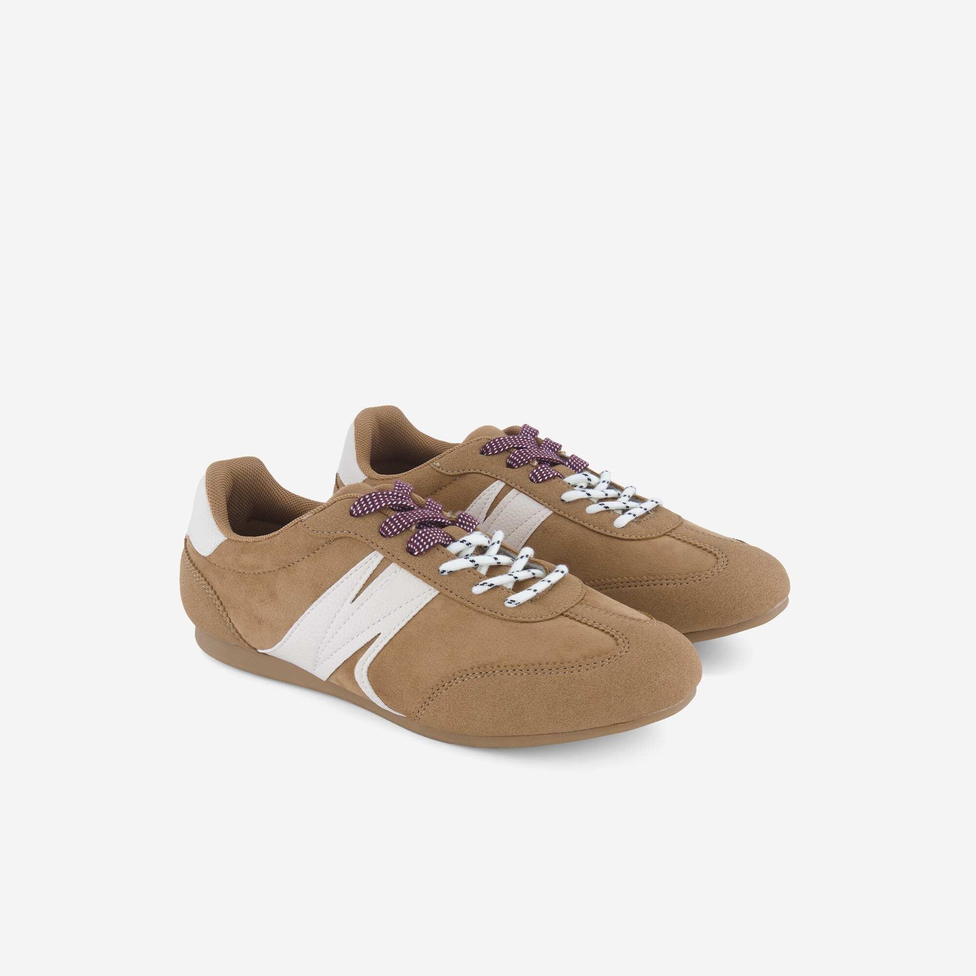 Baskets basses MARRON