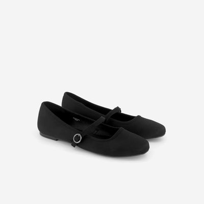 Ballerines avec bride NOIR