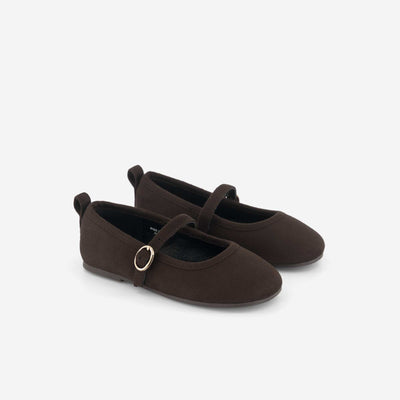 Ballerines avec brides MARRON