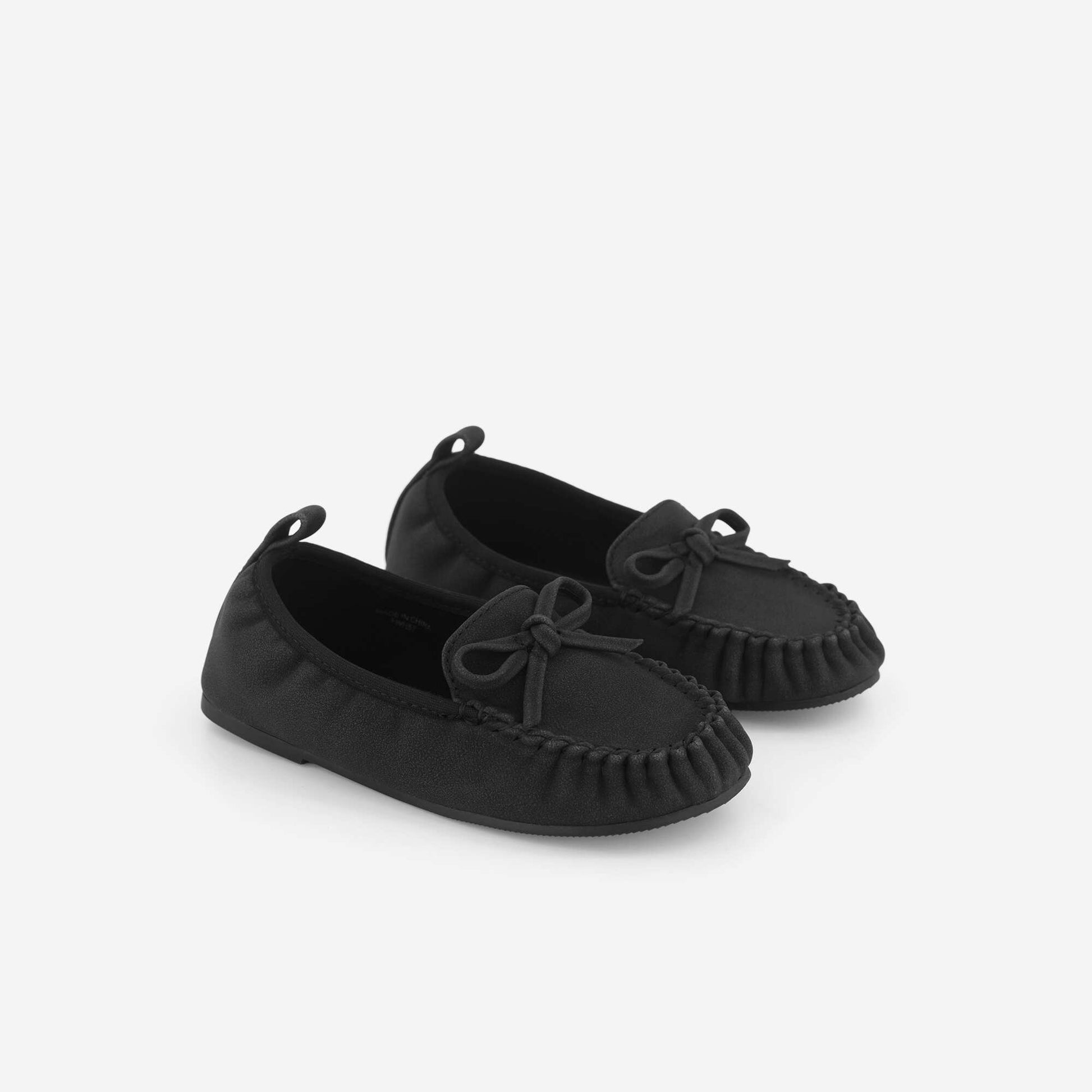 Mocassins à nœud NOIR