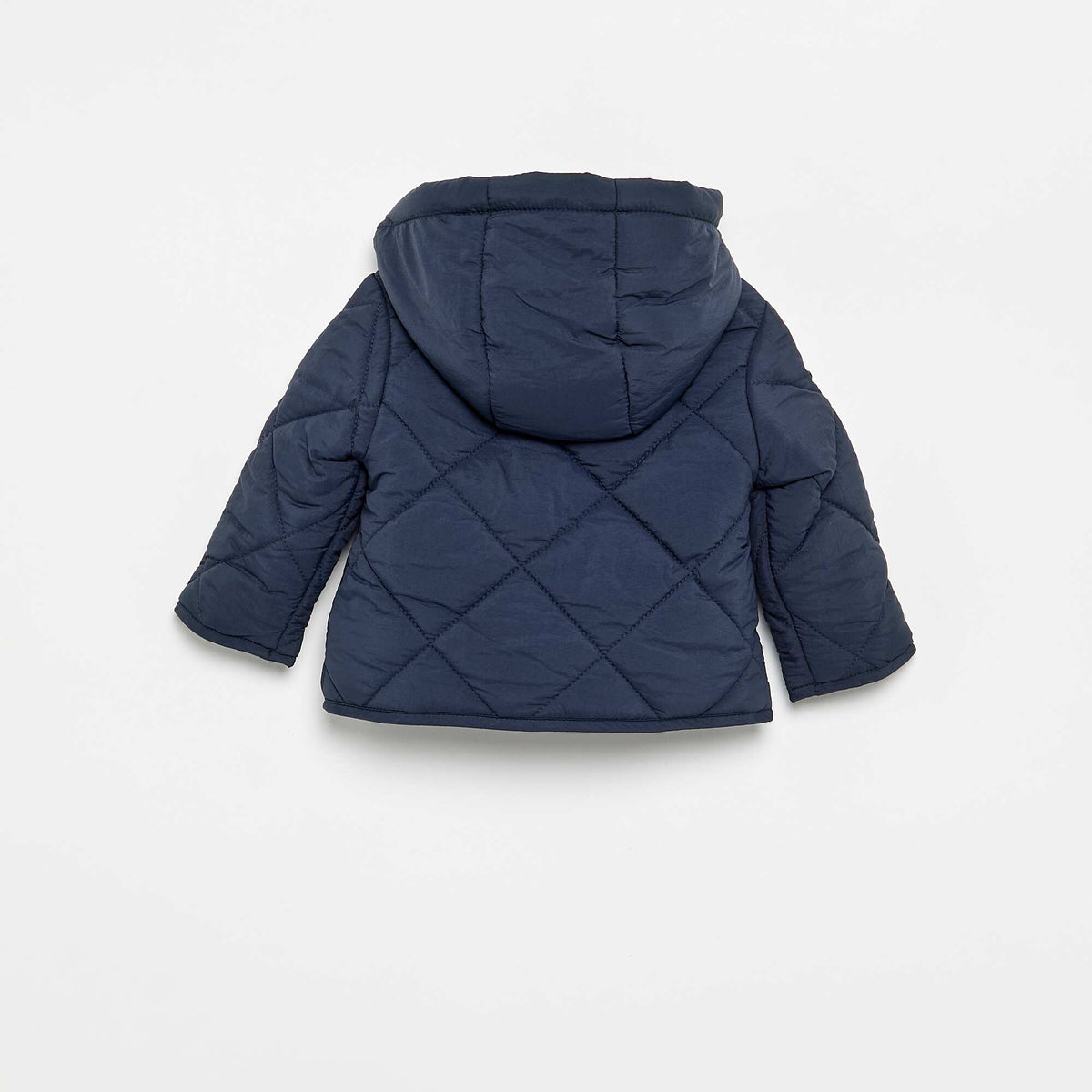 Blouson zippé à capuche BLEU