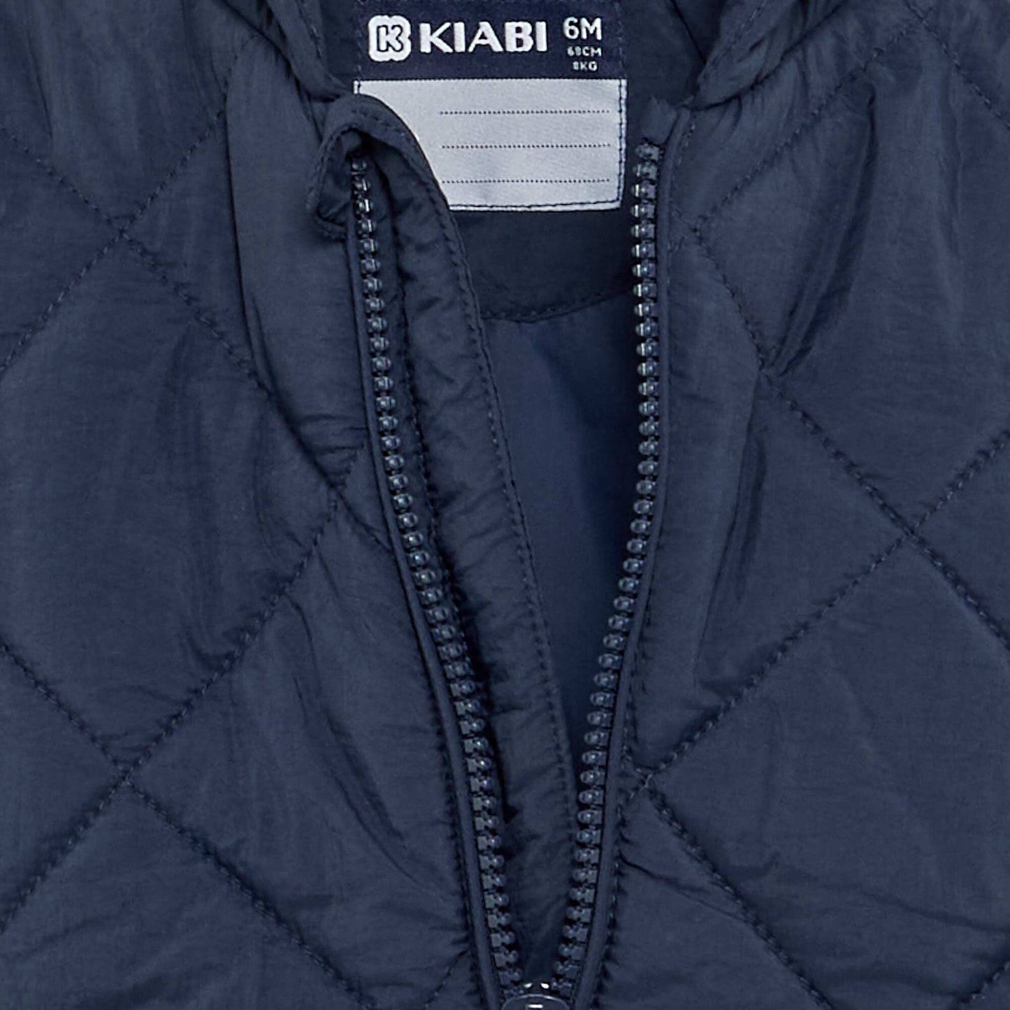Blouson zippé à capuche BLEU